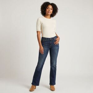 Levis Low Bootcut 545 Jeans Womens 16 Dark Denim Flap Pocket Y2K NWOT